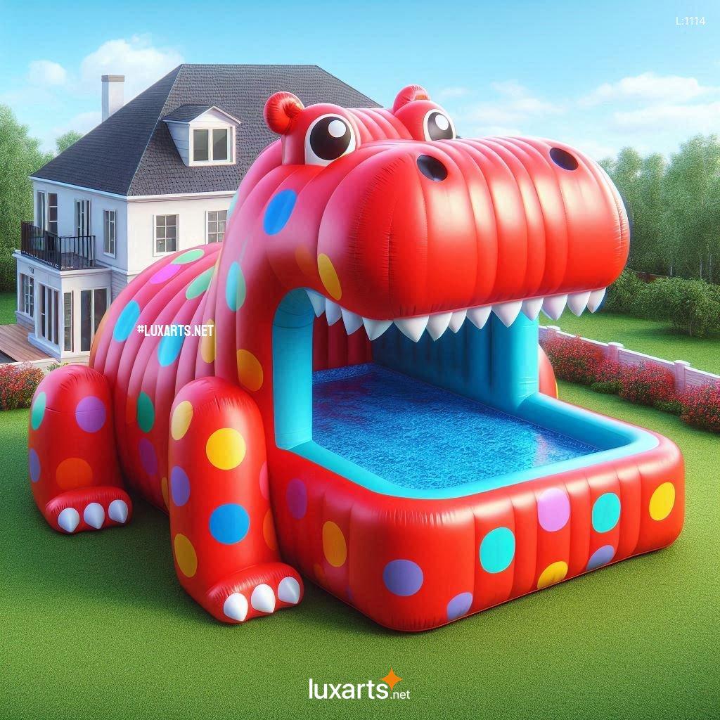 Transform Your Pool into a Hippo Wonderland with Giant Inflatable Hippo Pools giant inflatable hippo pool 11