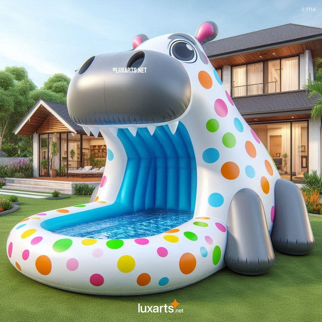 Transform Your Pool into a Hippo Wonderland with Giant Inflatable Hippo Pools giant inflatable hippo pool 2