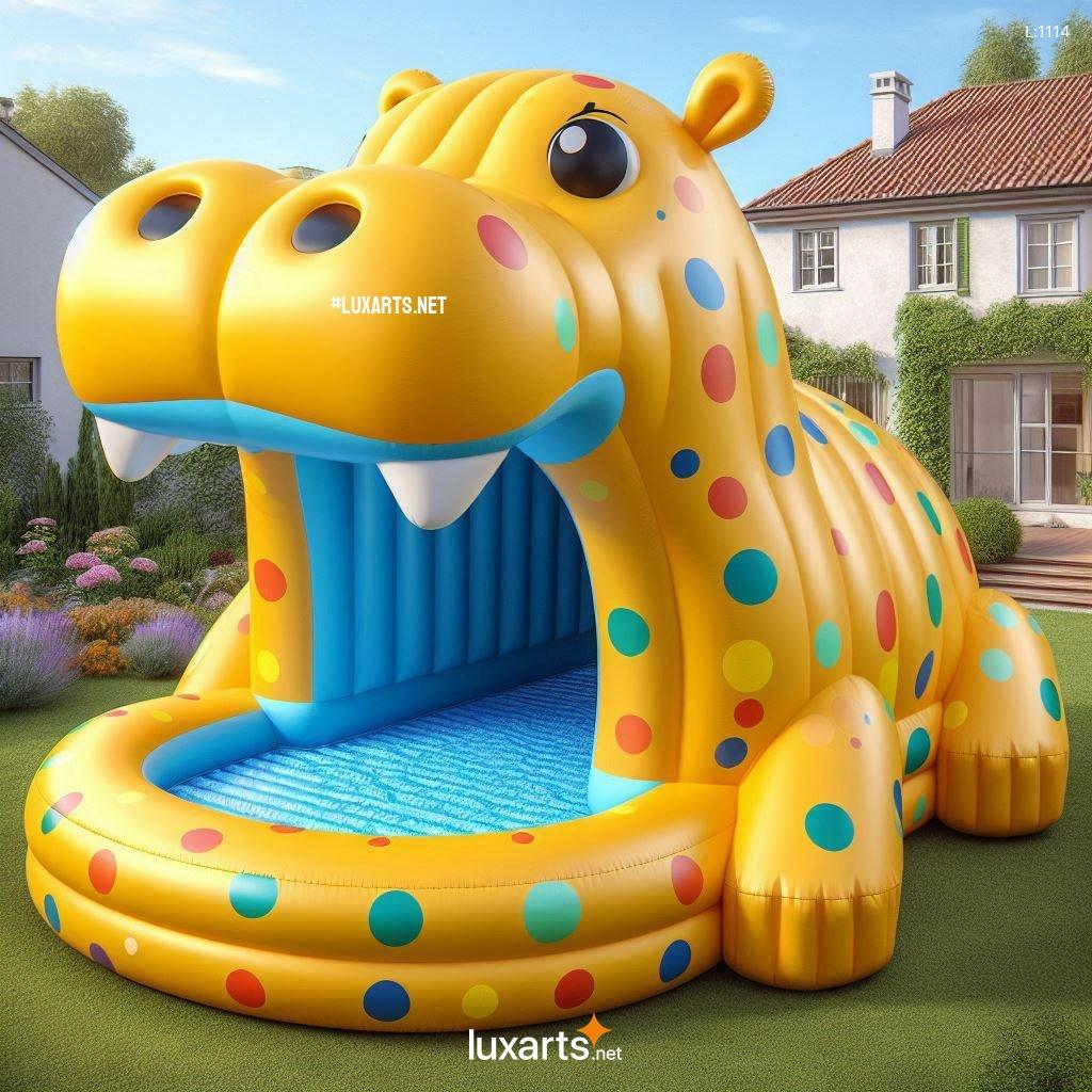 Transform Your Pool into a Hippo Wonderland with Giant Inflatable Hippo Pools giant inflatable hippo pool 6