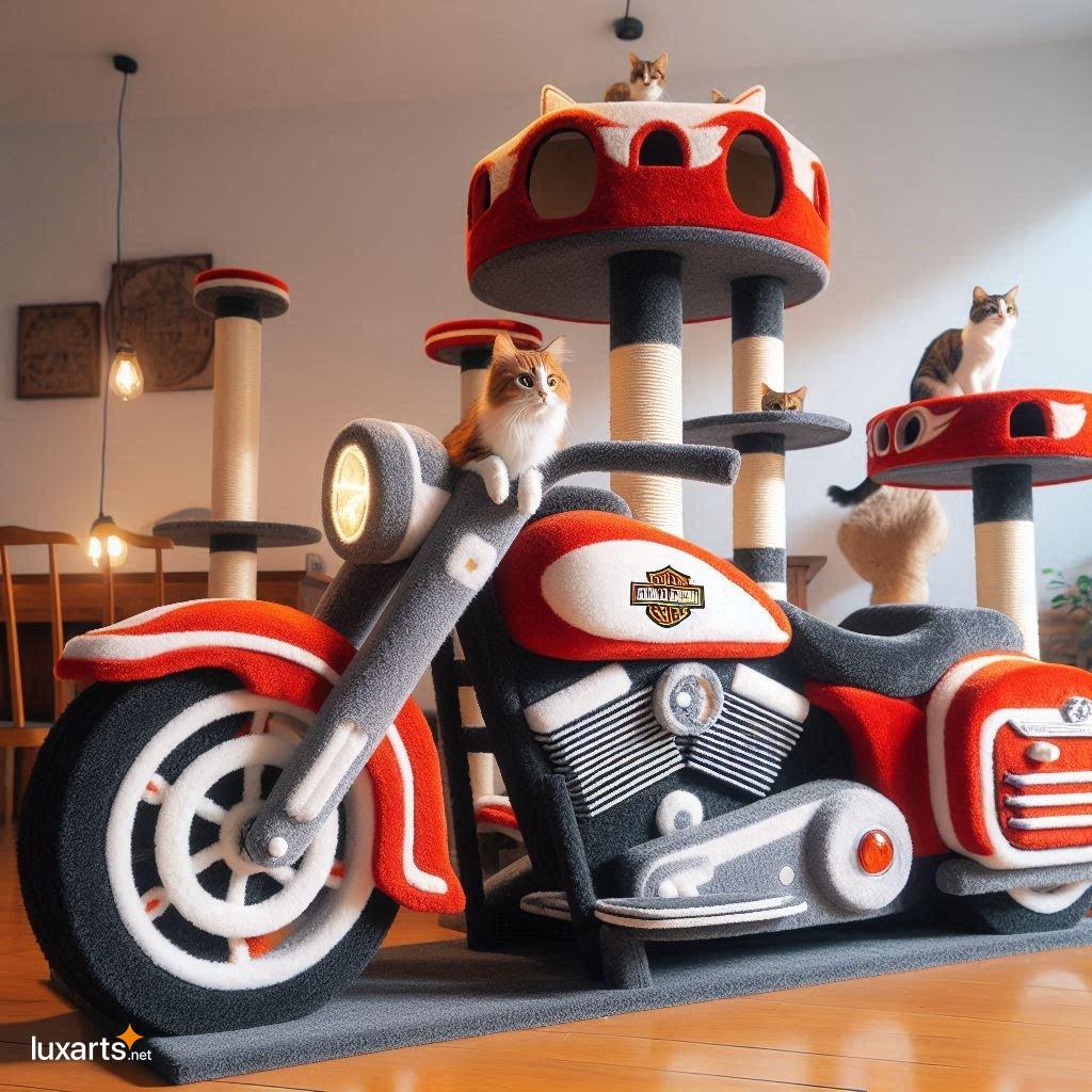 Harley Davidson Cat Tree: A Purrfect Blend of Style and Function harley davidson cat tree 3
