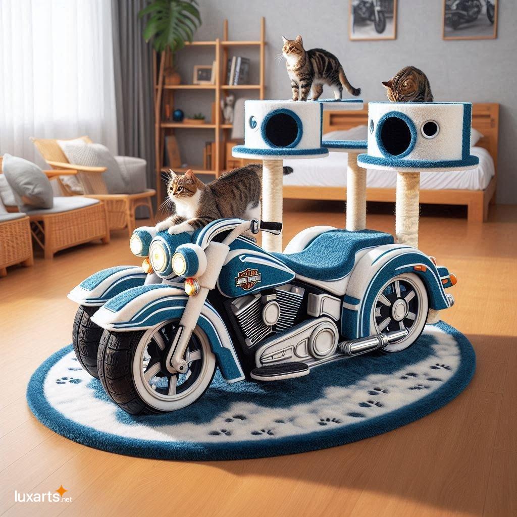 Harley Davidson Cat Tree: A Purrfect Blend of Style and Function harley davidson cat tree 4