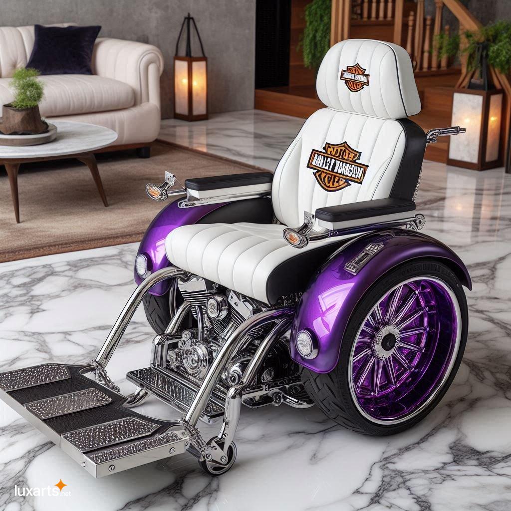 Unleash Your Inner Biker with a Badass Harley Davidson-Inspired Wheelchair harley davidson inspired wheelchair 10