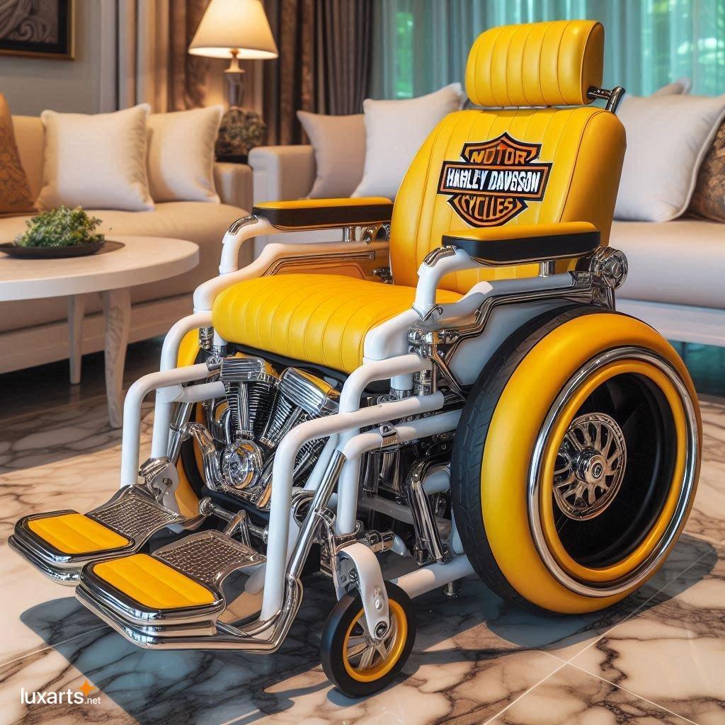 Unleash Your Inner Biker with a Badass Harley Davidson-Inspired Wheelchair harley davidson inspired wheelchair 11