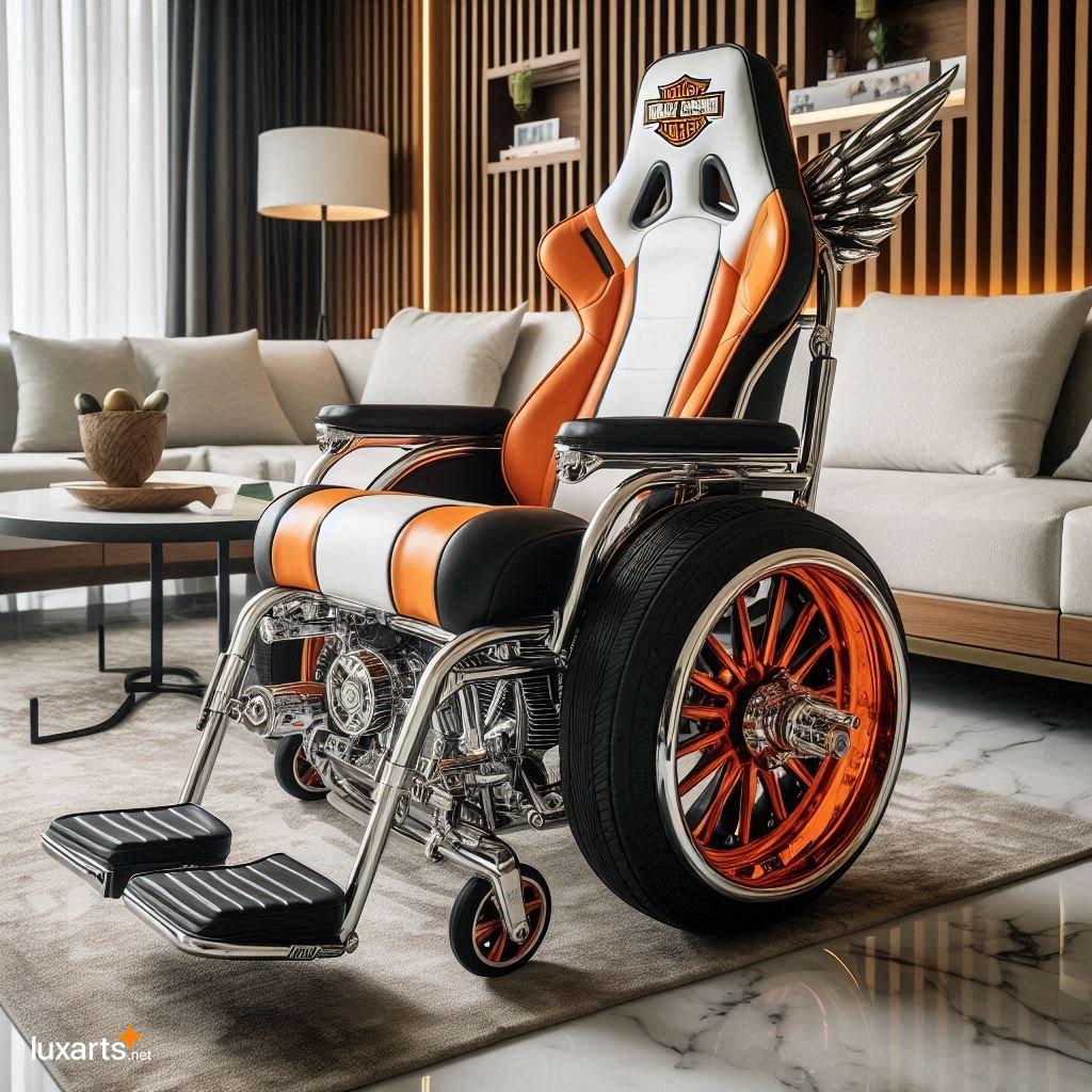 Unleash Your Inner Biker with a Badass Harley Davidson-Inspired Wheelchair harley davidson inspired wheelchair 12