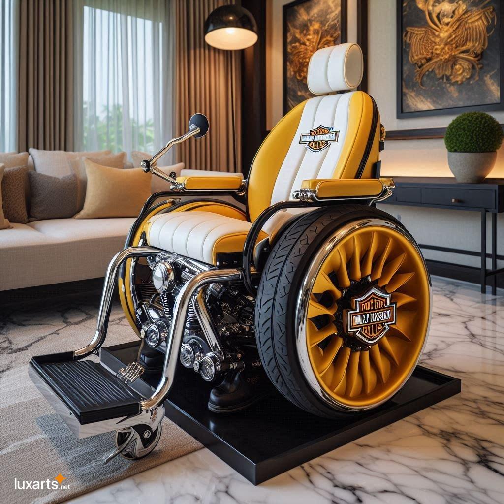 Unleash Your Inner Biker with a Badass Harley Davidson-Inspired Wheelchair harley davidson inspired wheelchair 13