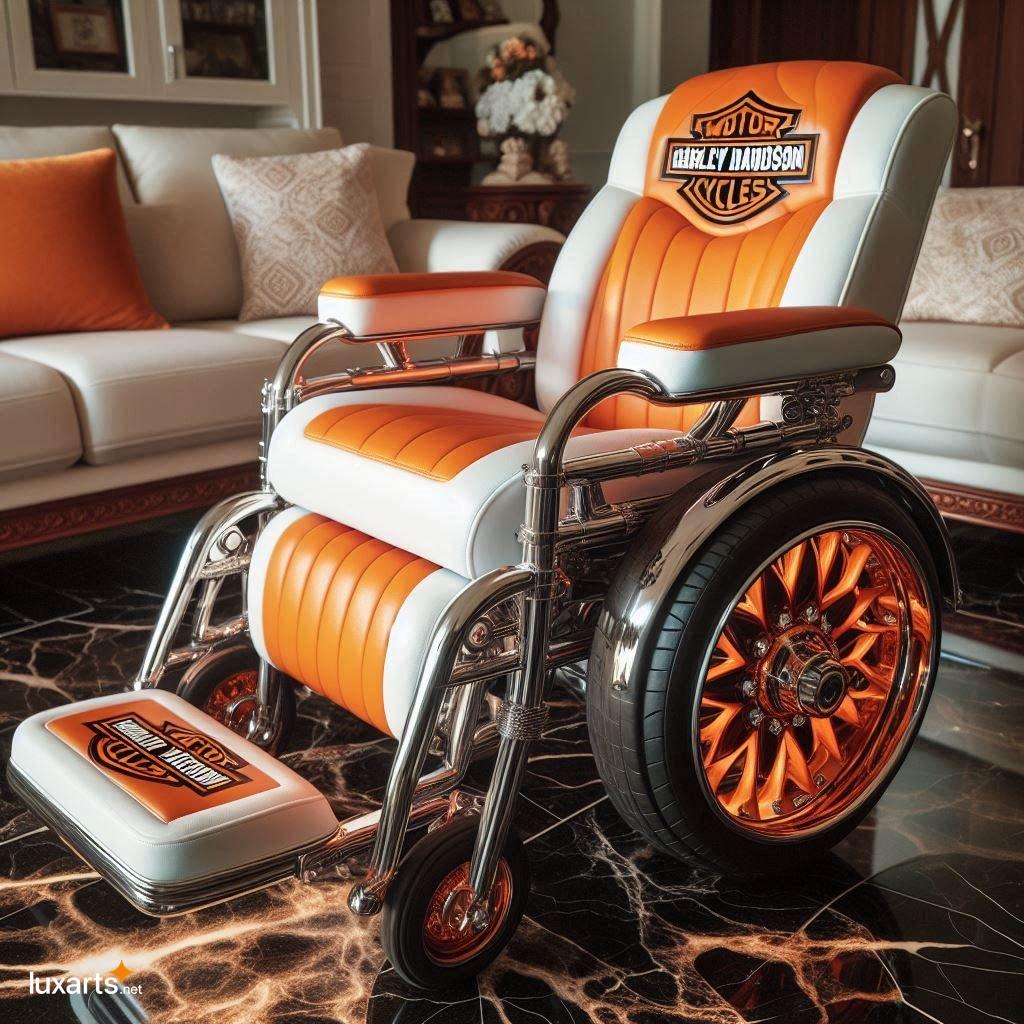 Unleash Your Inner Biker with a Badass Harley Davidson-Inspired Wheelchair harley davidson inspired wheelchair 7