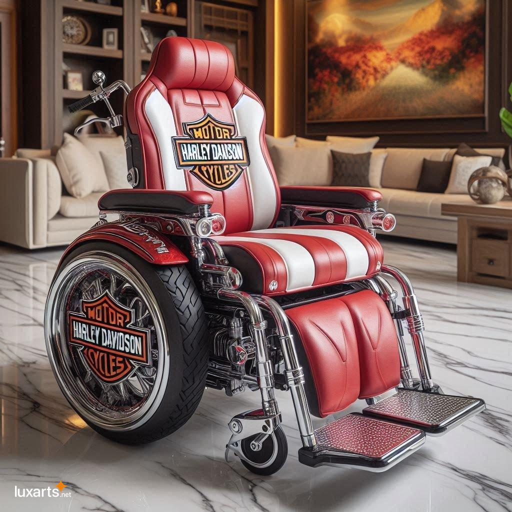 Unleash Your Inner Biker with a Badass Harley Davidson-Inspired Wheelchair harley davidson inspired wheelchair 8