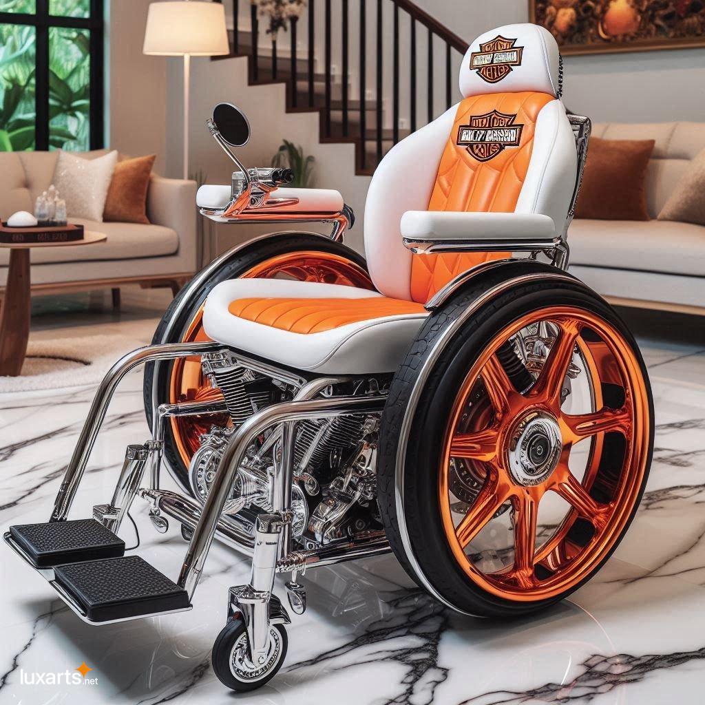 Unleash Your Inner Biker with a Badass Harley Davidson-Inspired Wheelchair harley davidson inspired wheelchair 9