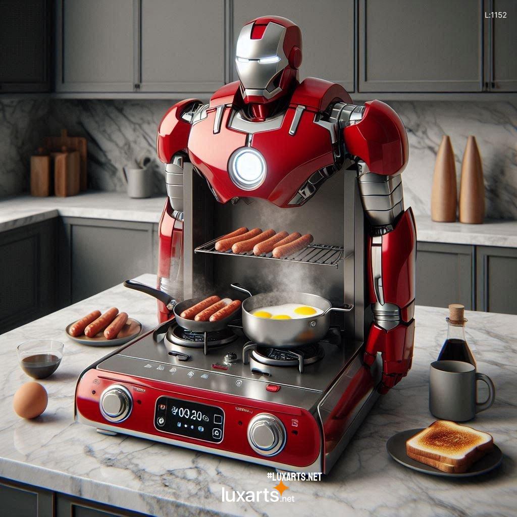 A Touch of Tech and Glamour: Design an Iron Man Inspired Breakfast Station iron man inspired breakfast station 2