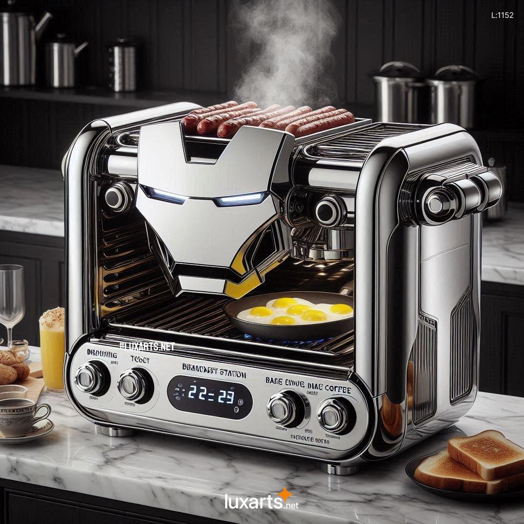 A Touch of Tech and Glamour: Design an Iron Man Inspired Breakfast Station iron man inspired breakfast station 6