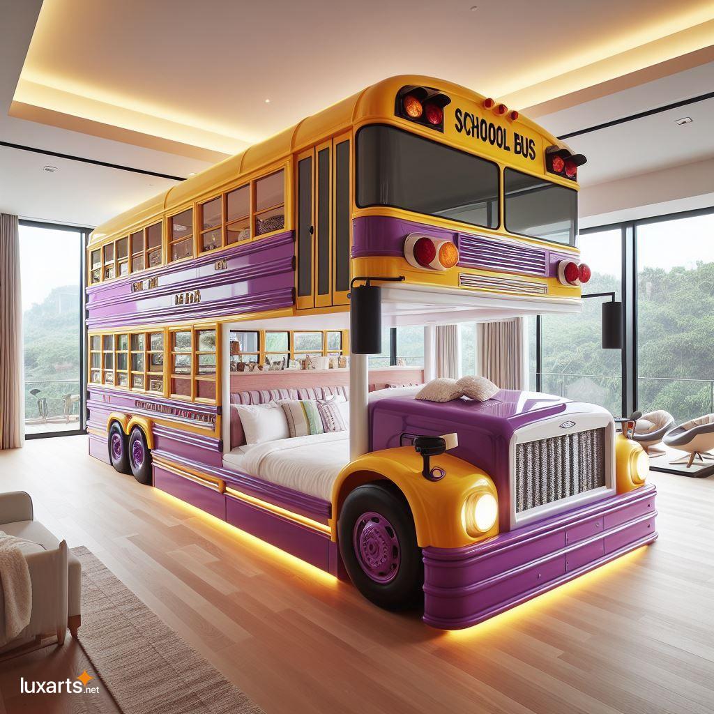 Transform Your Child's Bedroom into a Playful Adventure with a School Bus Bunk Bed school bus bunk bed 12