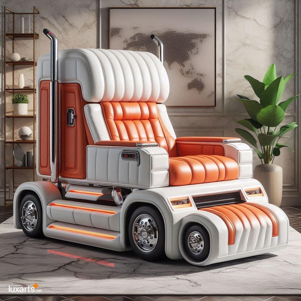 Fun and Functional Semi Truck Shaped Recliner: Perfect for Kids and Adults semi truck shaped recliners 7
