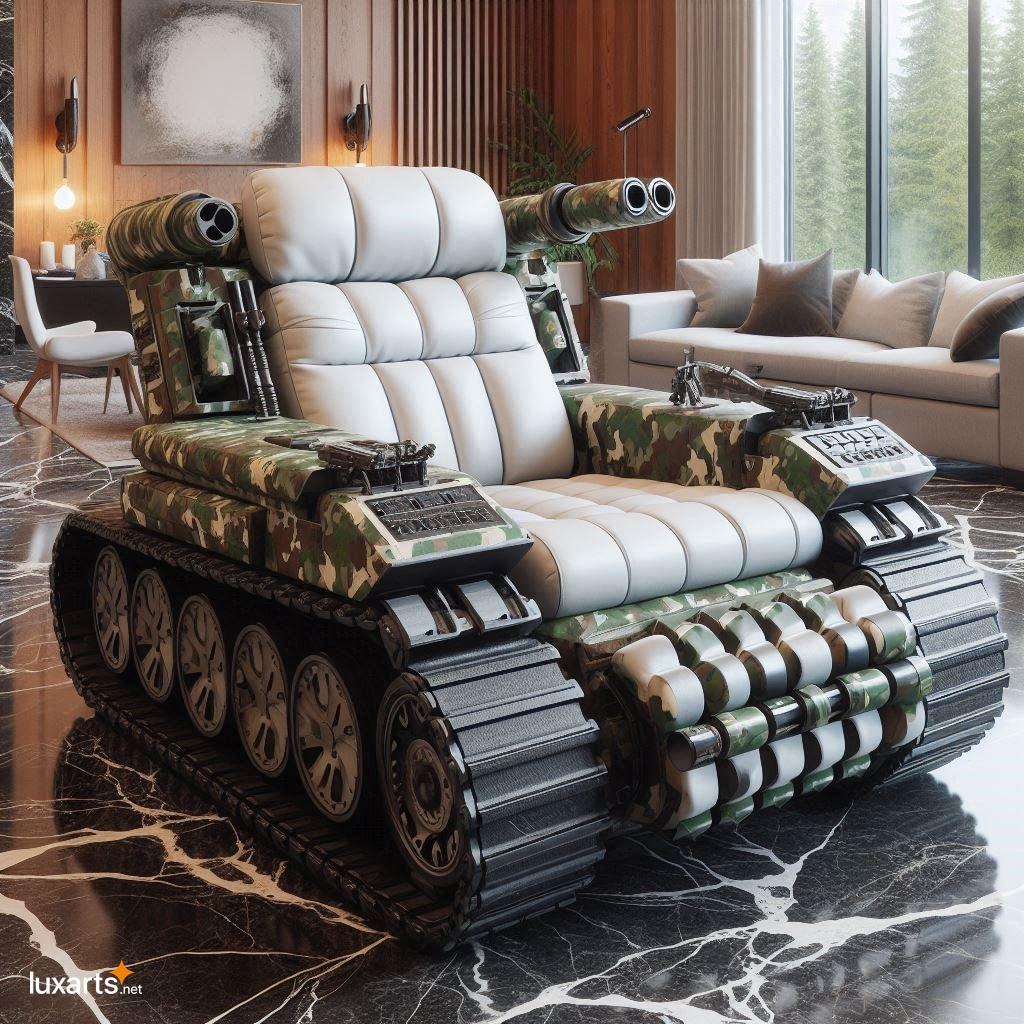 Tank Inspired Recliners: Combining Unparalleled Comfort with Rugged Durability tank recliners chair 5