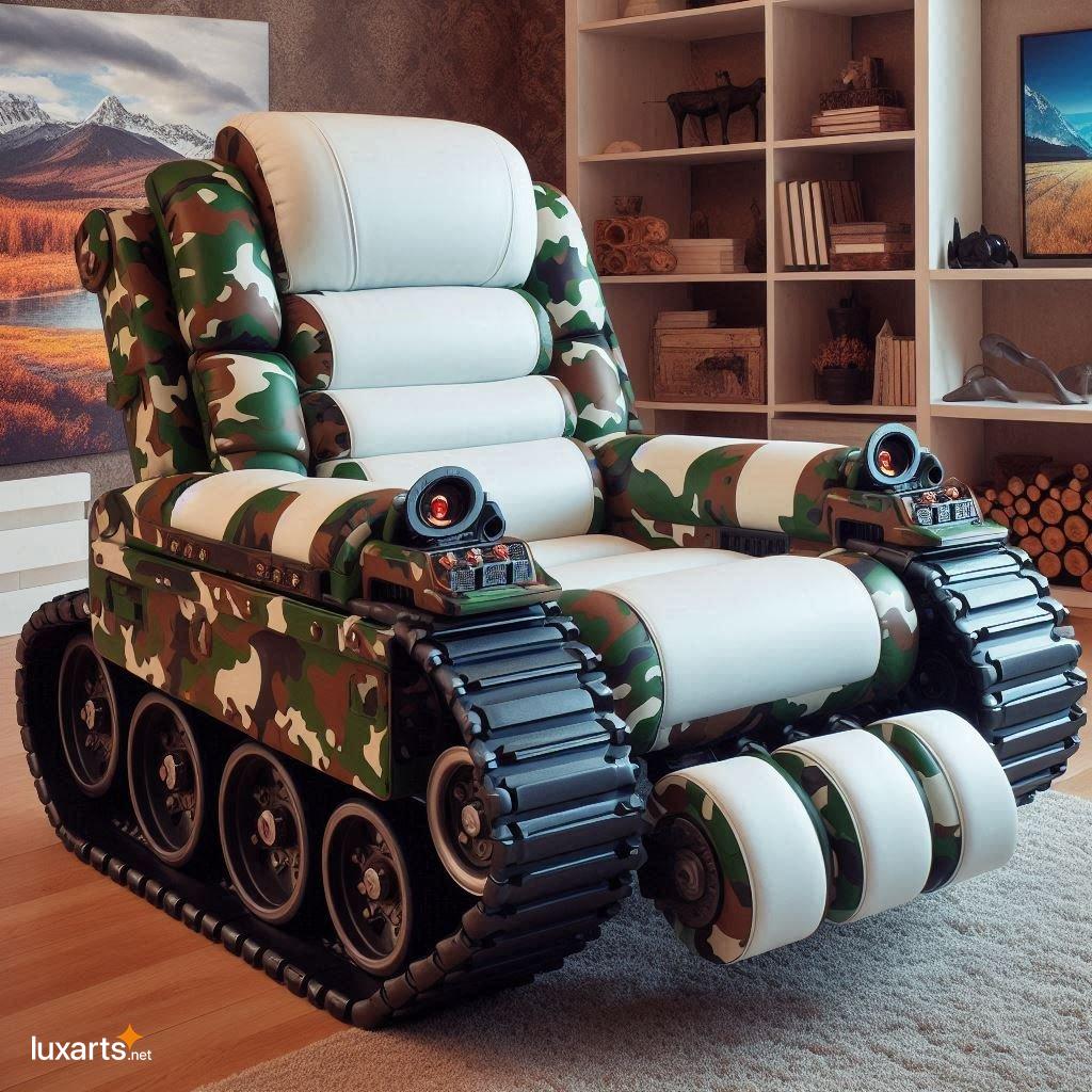 Tank Inspired Recliners: Combining Unparalleled Comfort with Rugged Durability tank recliners chair 6