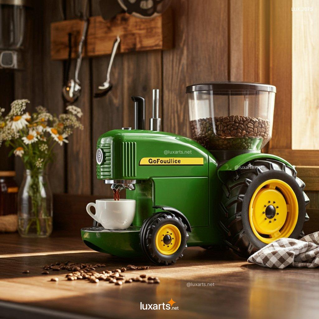 LUX.2075 Tractor Coffee Makers: Fueling Your Day with a Touch of Agricultural Charm tractor inspired coffee maker 1