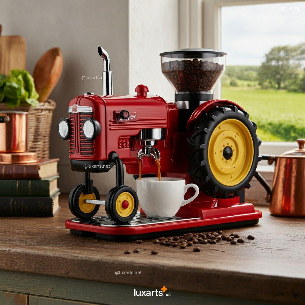 LUX.2075 Tractor Coffee Makers: Fueling Your Day with a Touch of Agricultural Charm tractor inspired coffee maker 10