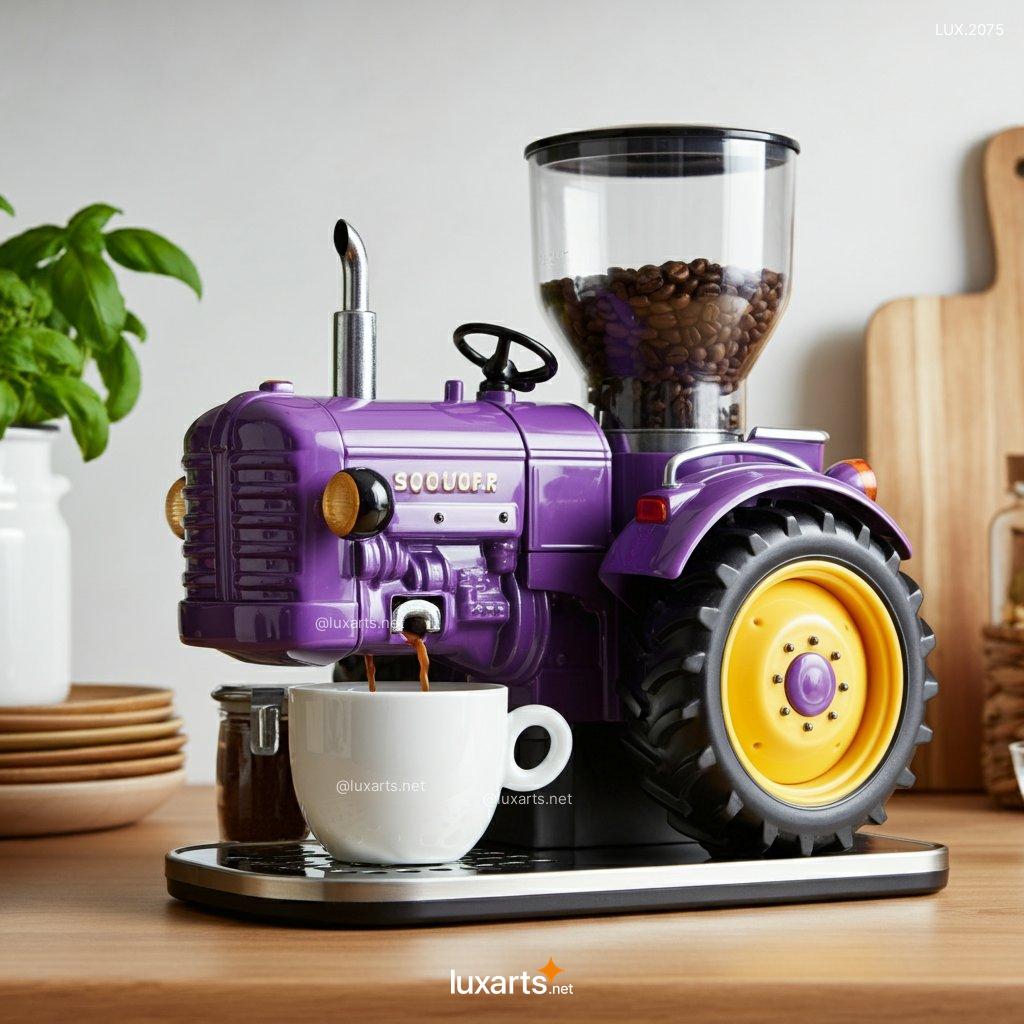 LUX.2075 Tractor Coffee Makers: Fueling Your Day with a Touch of Agricultural Charm tractor inspired coffee maker 12