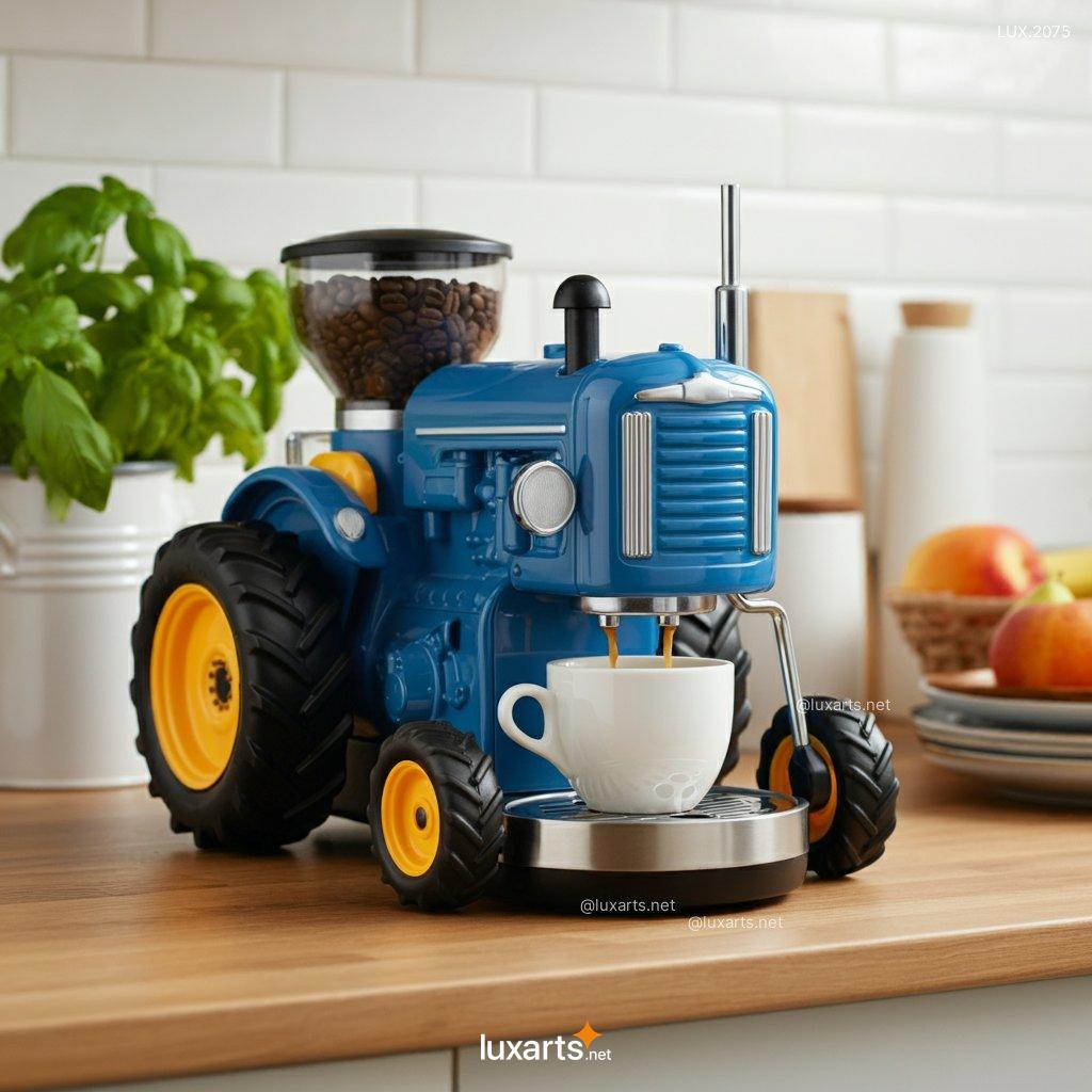 LUX.2075 Tractor Coffee Makers: Fueling Your Day with a Touch of Agricultural Charm tractor inspired coffee maker 14