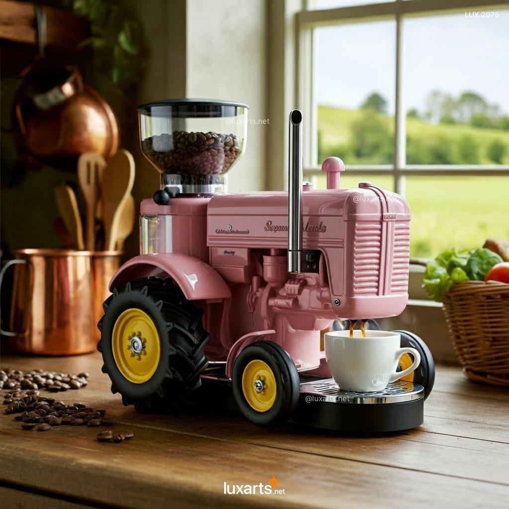 LUX.2075 Tractor Coffee Makers: Fueling Your Day with a Touch of Agricultural Charm tractor inspired coffee maker 17