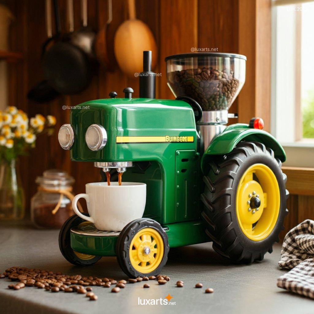 LUX.2075 Tractor Coffee Makers: Fueling Your Day with a Touch of Agricultural Charm tractor inspired coffee maker 3