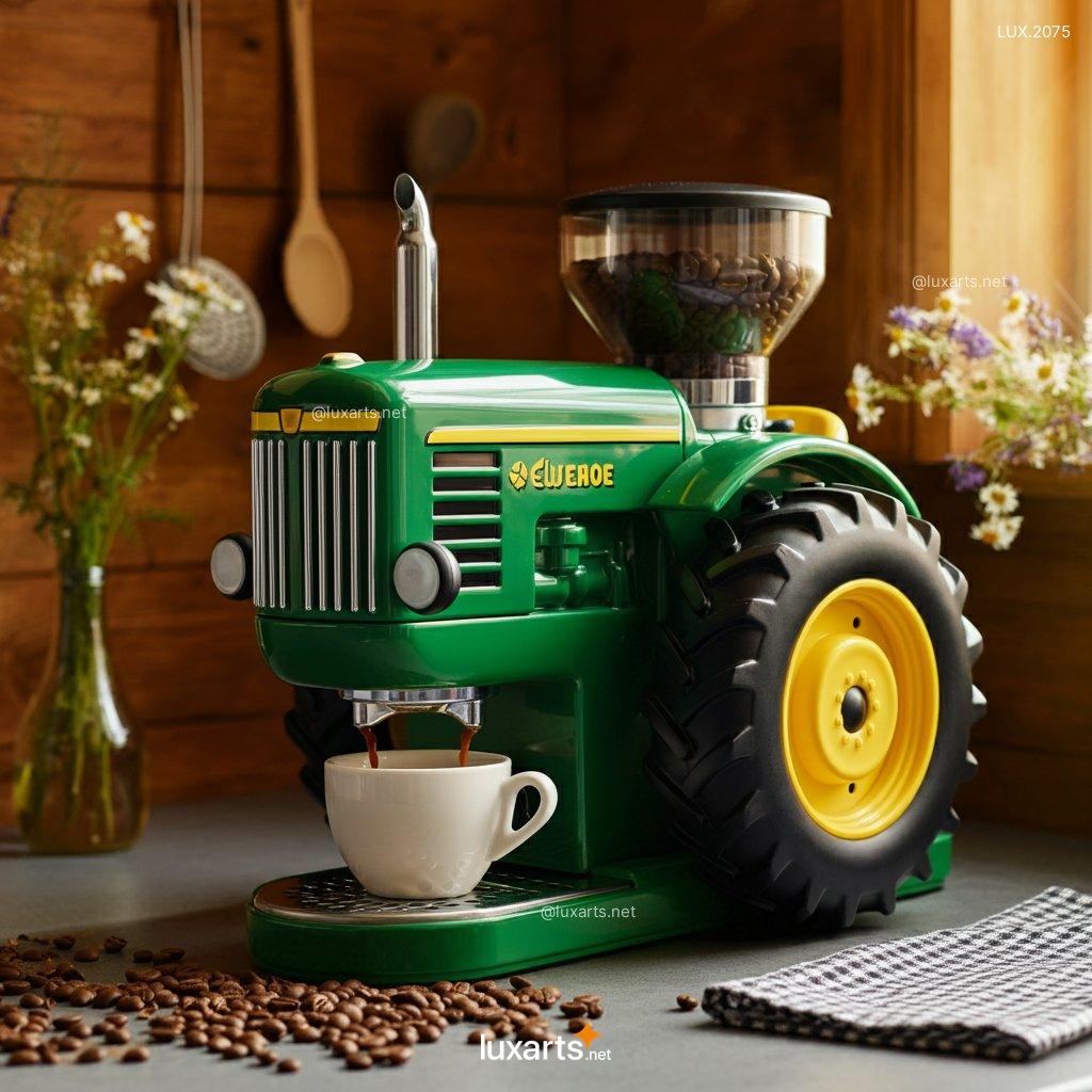 LUX.2075 Tractor Coffee Makers: Fueling Your Day with a Touch of Agricultural Charm tractor inspired coffee maker 4