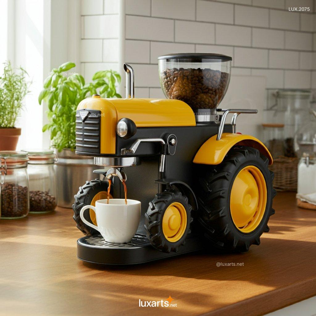 LUX.2075 Tractor Coffee Makers: Fueling Your Day with a Touch of Agricultural Charm tractor inspired coffee maker 6