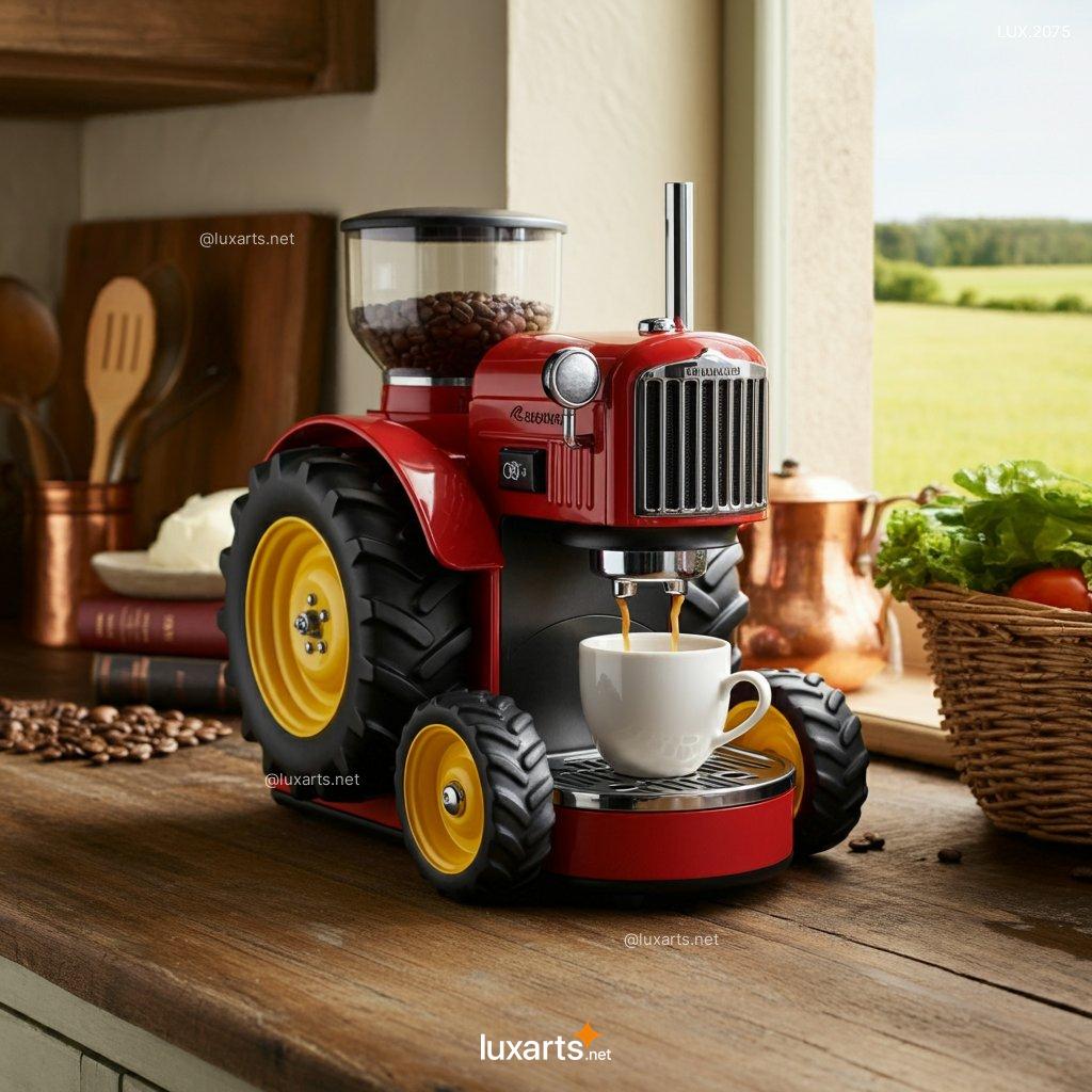 LUX.2075 Tractor Coffee Makers: Fueling Your Day with a Touch of Agricultural Charm tractor inspired coffee maker 7