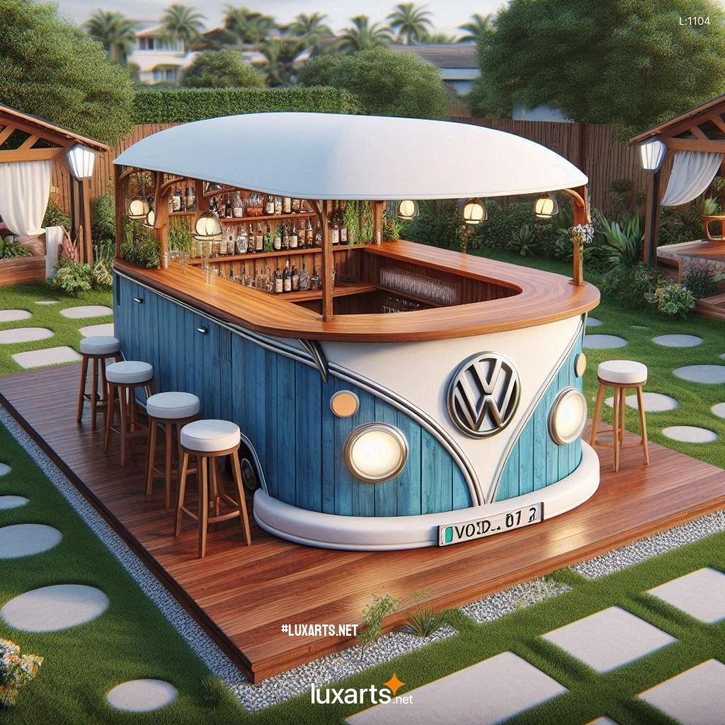 Creative Volkswagen Bus Garden Bars: Transform Your Outdoor Space volkswagen bus garden bars 1