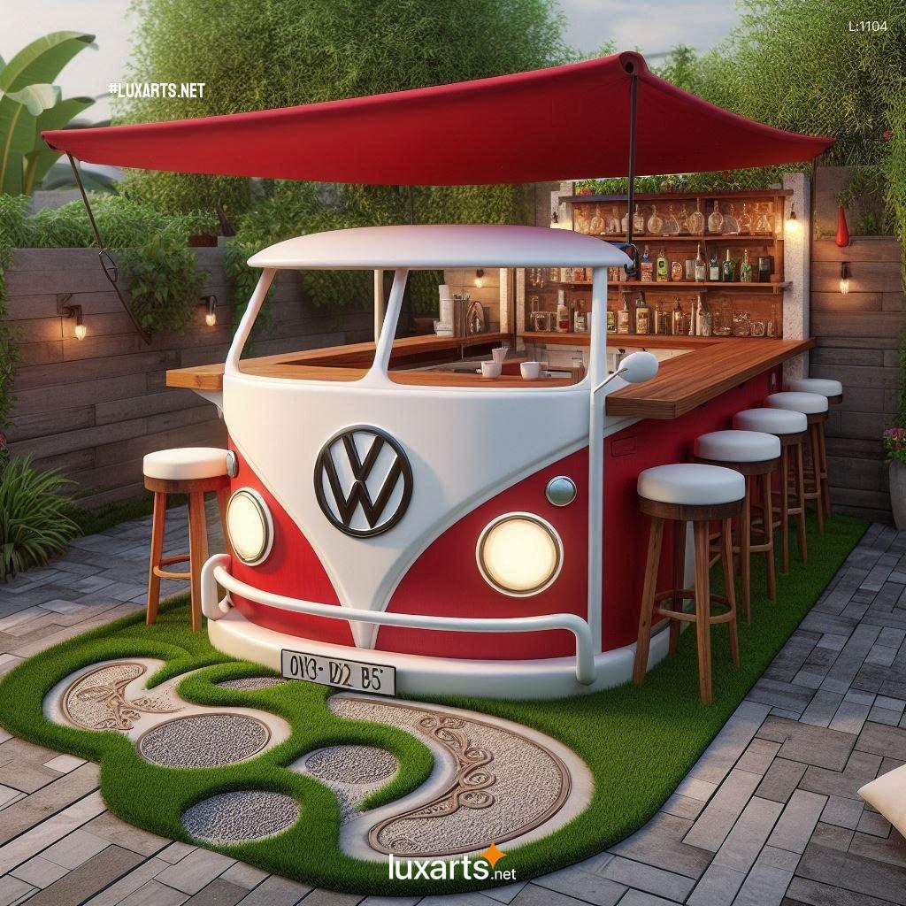 Creative Volkswagen Bus Garden Bars: Transform Your Outdoor Space volkswagen bus garden bars 2