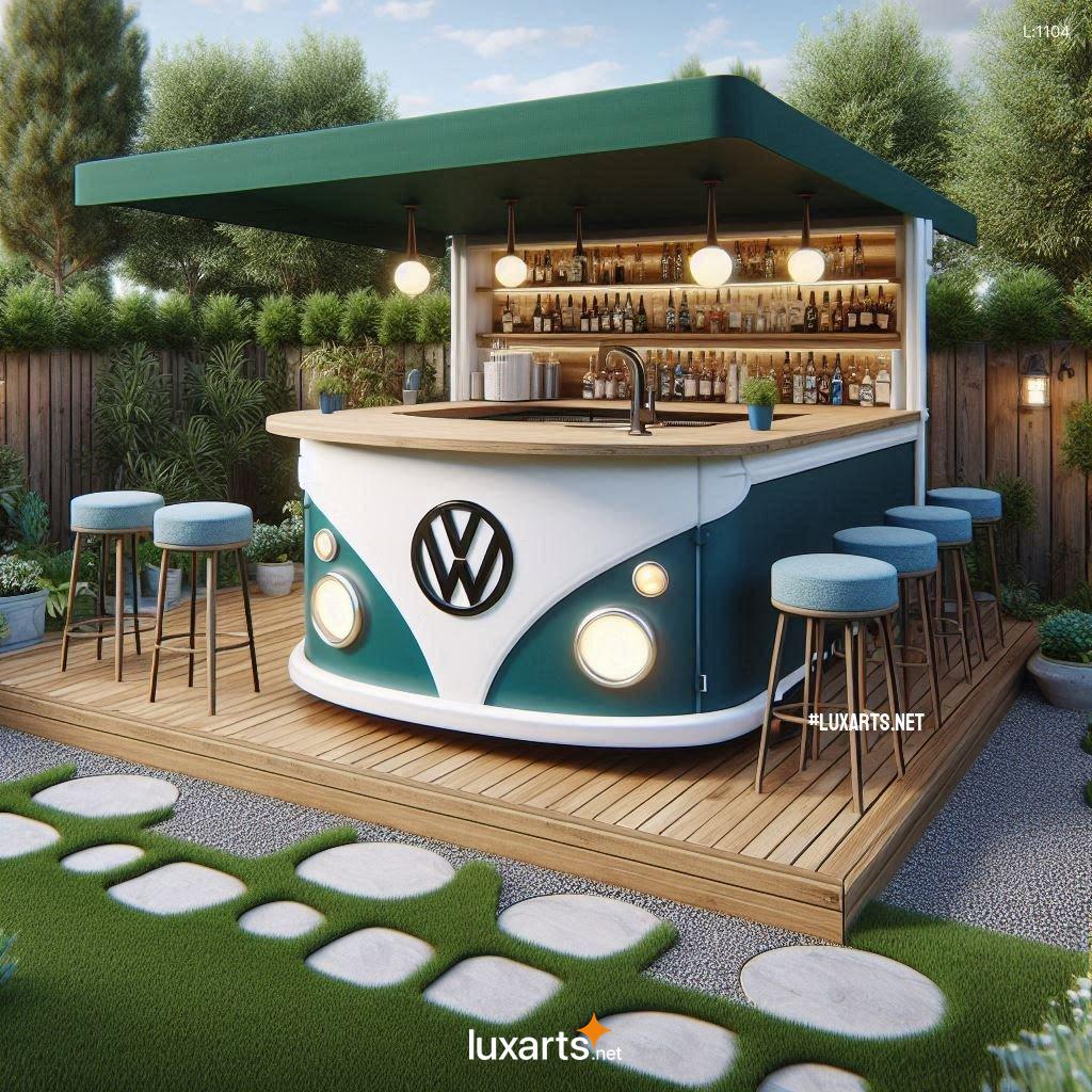 Creative Volkswagen Bus Garden Bars: Transform Your Outdoor Space volkswagen bus garden bars 4