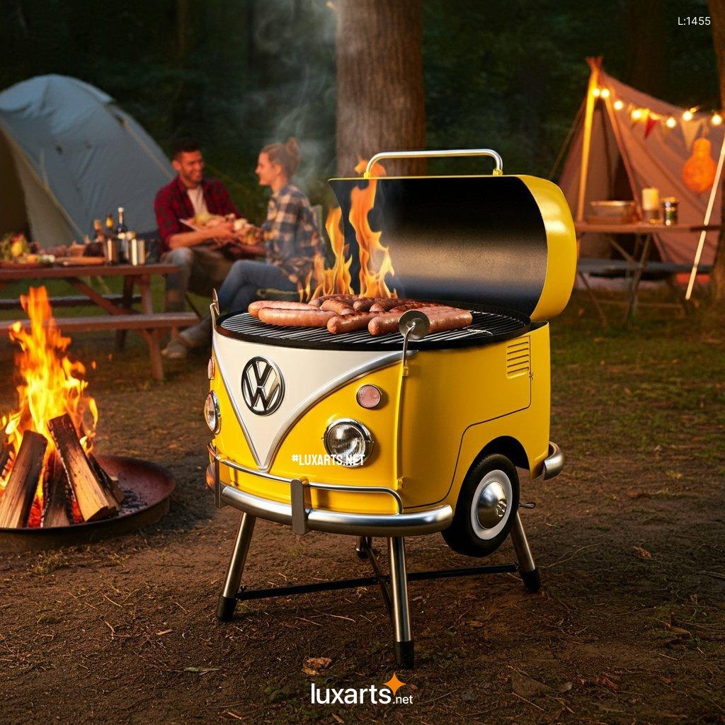 Volkswagen Bus Shaped BBQ Grill: Unique Outdoor Cooking Experience volkswagen bus griller 20