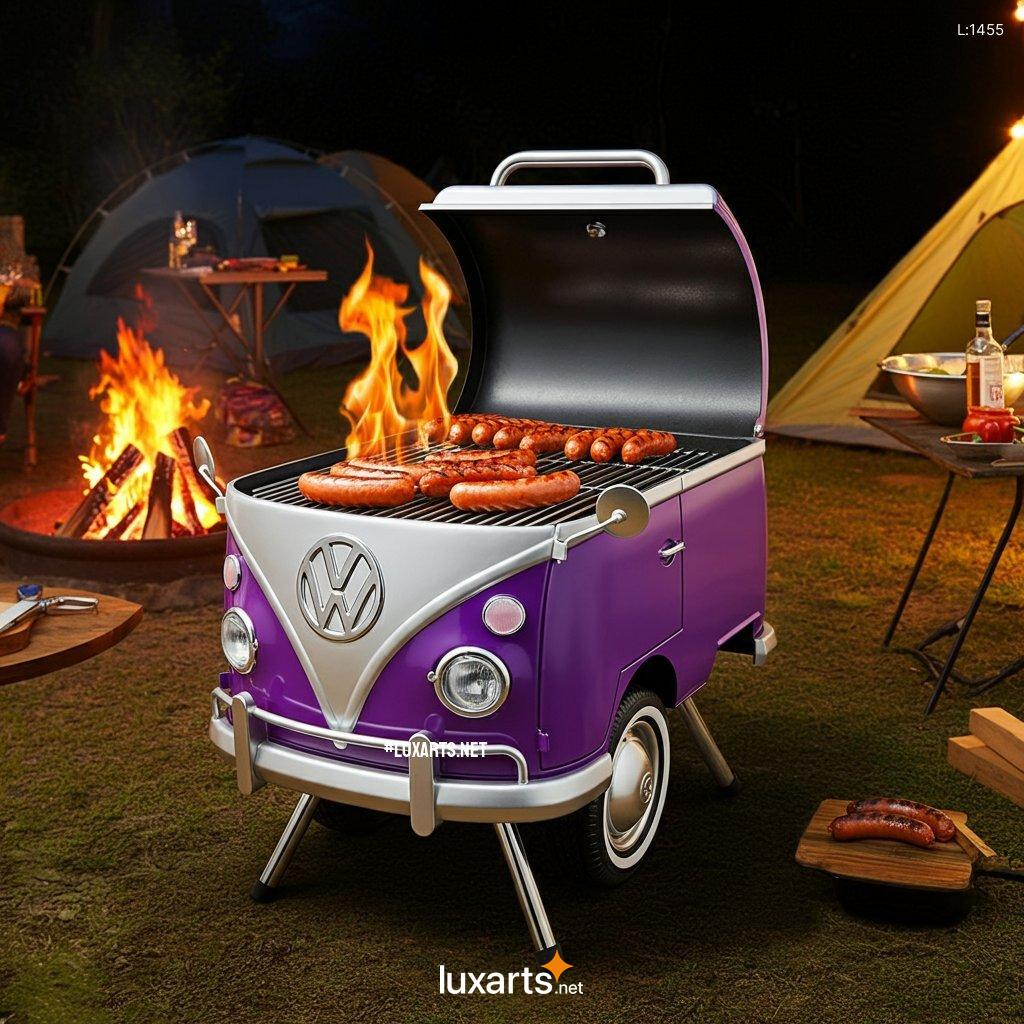 Volkswagen Bus Shaped BBQ Grill: Unique Outdoor Cooking Experience volkswagen bus griller 4