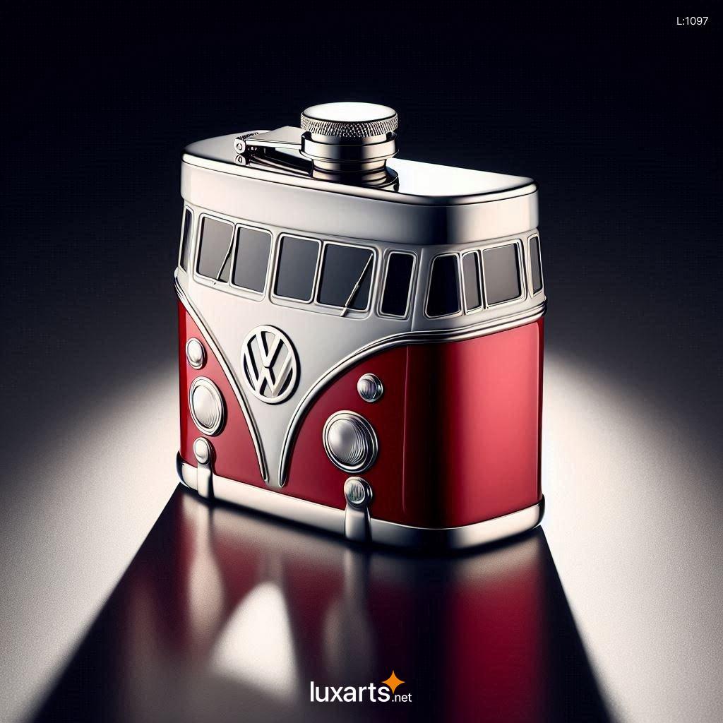 Creative Volkswagen Bus Shaped Hip Flask: A Must-Have for Any Collector or Adventurer volkswagen bus hip flask 1