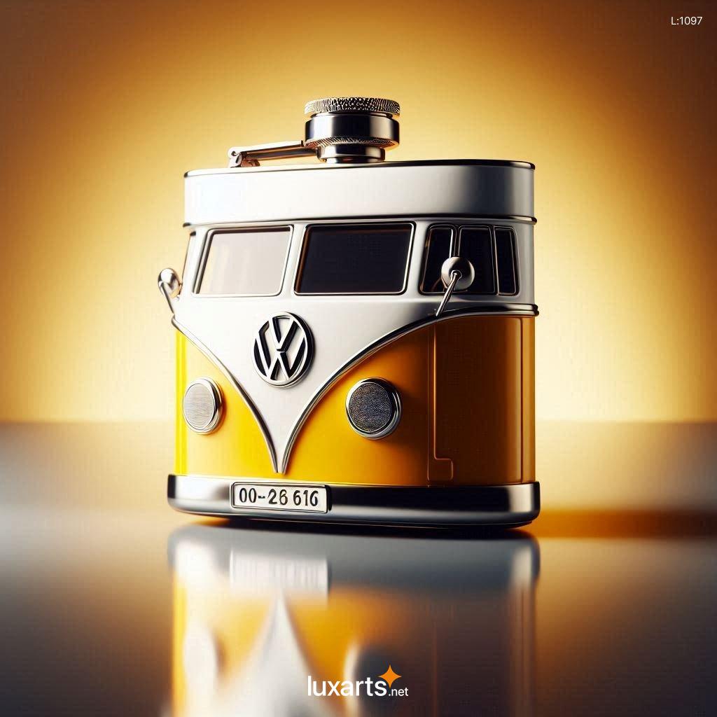 Creative Volkswagen Bus Shaped Hip Flask: A Must-Have for Any Collector or Adventurer volkswagen bus hip flask 2