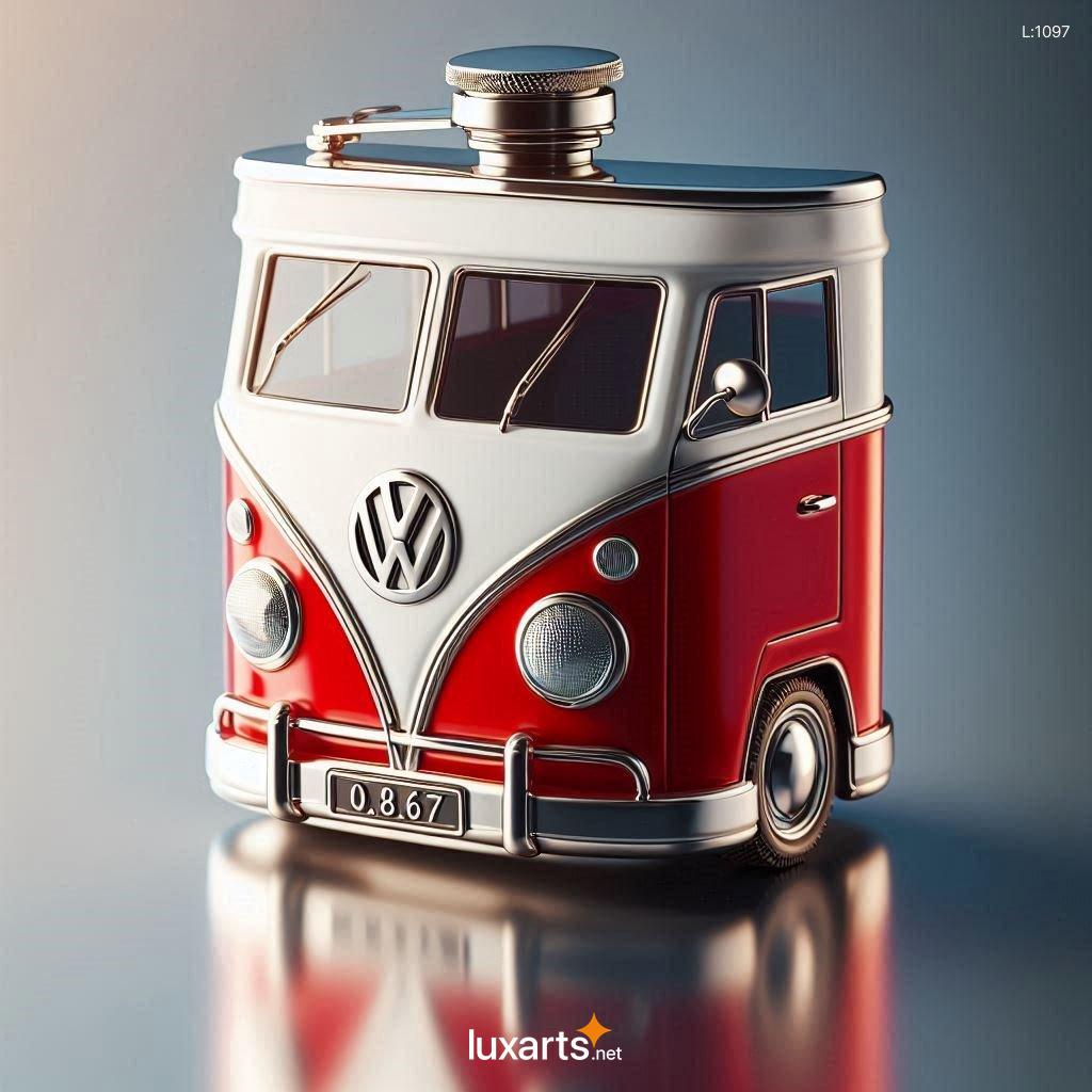 Creative Volkswagen Bus Shaped Hip Flask: A Must-Have for Any Collector or Adventurer volkswagen bus hip flask 3