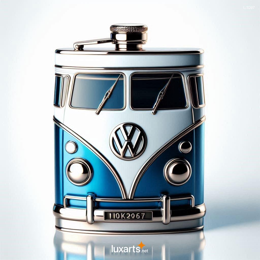 Creative Volkswagen Bus Shaped Hip Flask: A Must-Have for Any Collector or Adventurer volkswagen bus hip flask 4