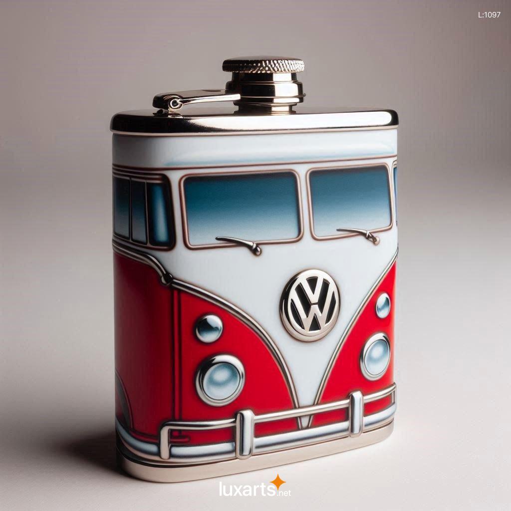 Creative Volkswagen Bus Shaped Hip Flask: A Must-Have for Any Collector or Adventurer volkswagen bus hip flask 6