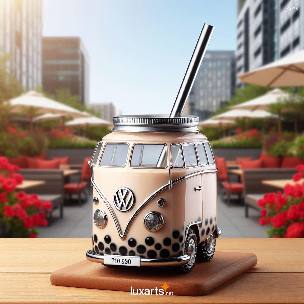 Embrace Nostalgia and Creativity: Volkswagen Bus Milk Tea Cup for Unique Tea Enjoyment volkswagen bus milk tea cup 2