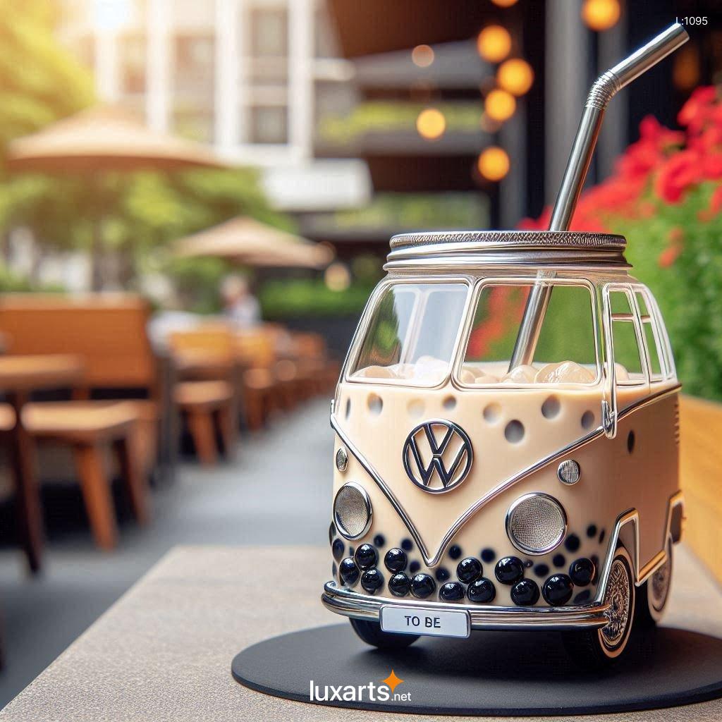 Embrace Nostalgia and Creativity: Volkswagen Bus Milk Tea Cup for Unique Tea Enjoyment volkswagen bus milk tea cup 3