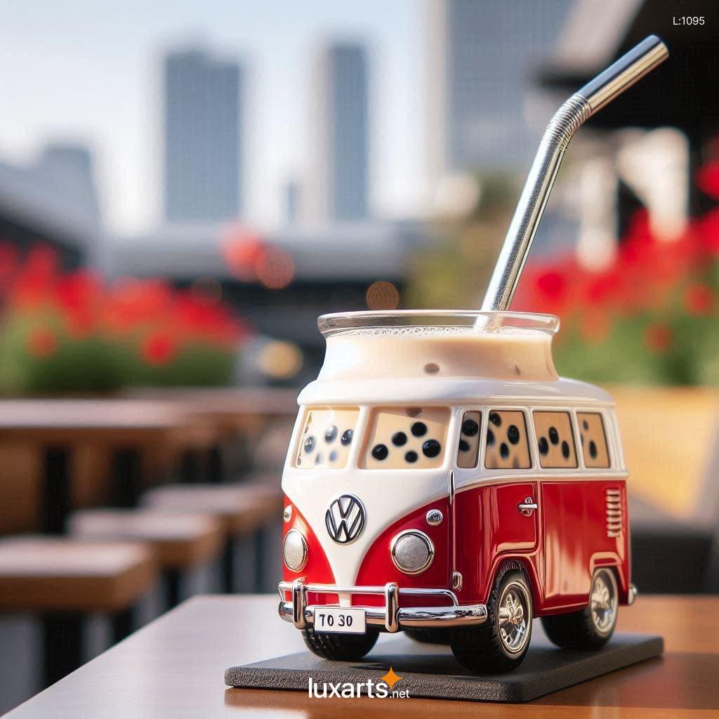 Embrace Nostalgia and Creativity: Volkswagen Bus Milk Tea Cup for Unique Tea Enjoyment volkswagen bus milk tea cup 4