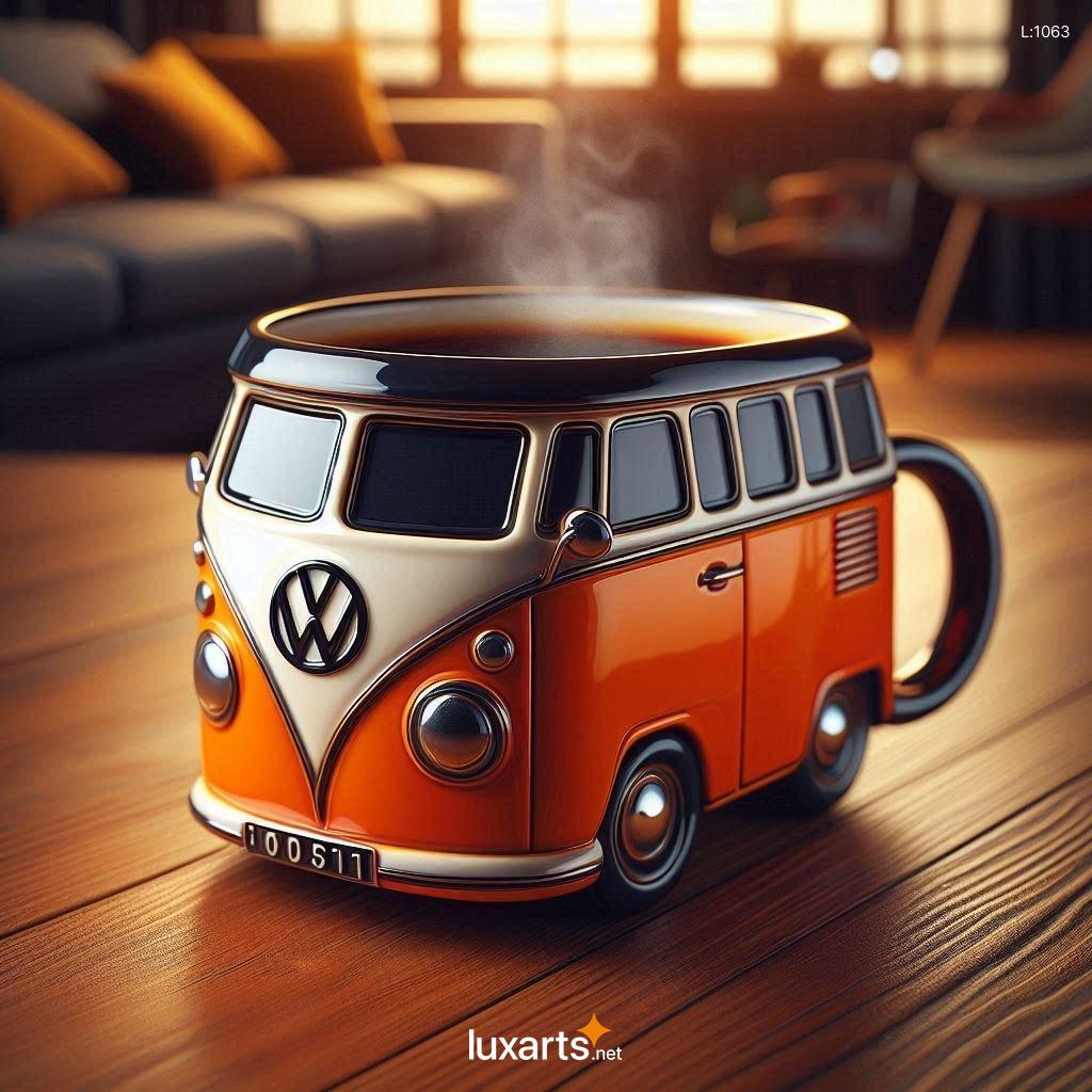 Volkswagen Bus Shaped Coffee Mug: The Perfect Road Trip Companion volkswagen bus shaped coffee mug 1