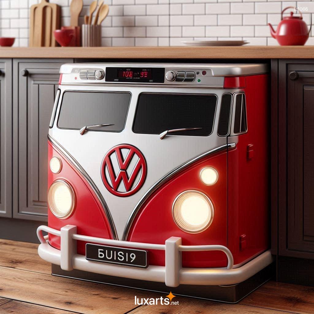 Unleash Your Inner Hippie and Simplify Dishwashing with Volkswagen Bus Shaped Dishwashers volkswagen bus shaped dishwasher 1