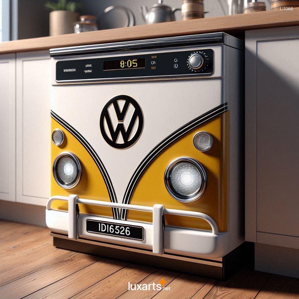 Unleash Your Inner Hippie and Simplify Dishwashing with Volkswagen Bus Shaped Dishwashers volkswagen bus shaped dishwasher 10