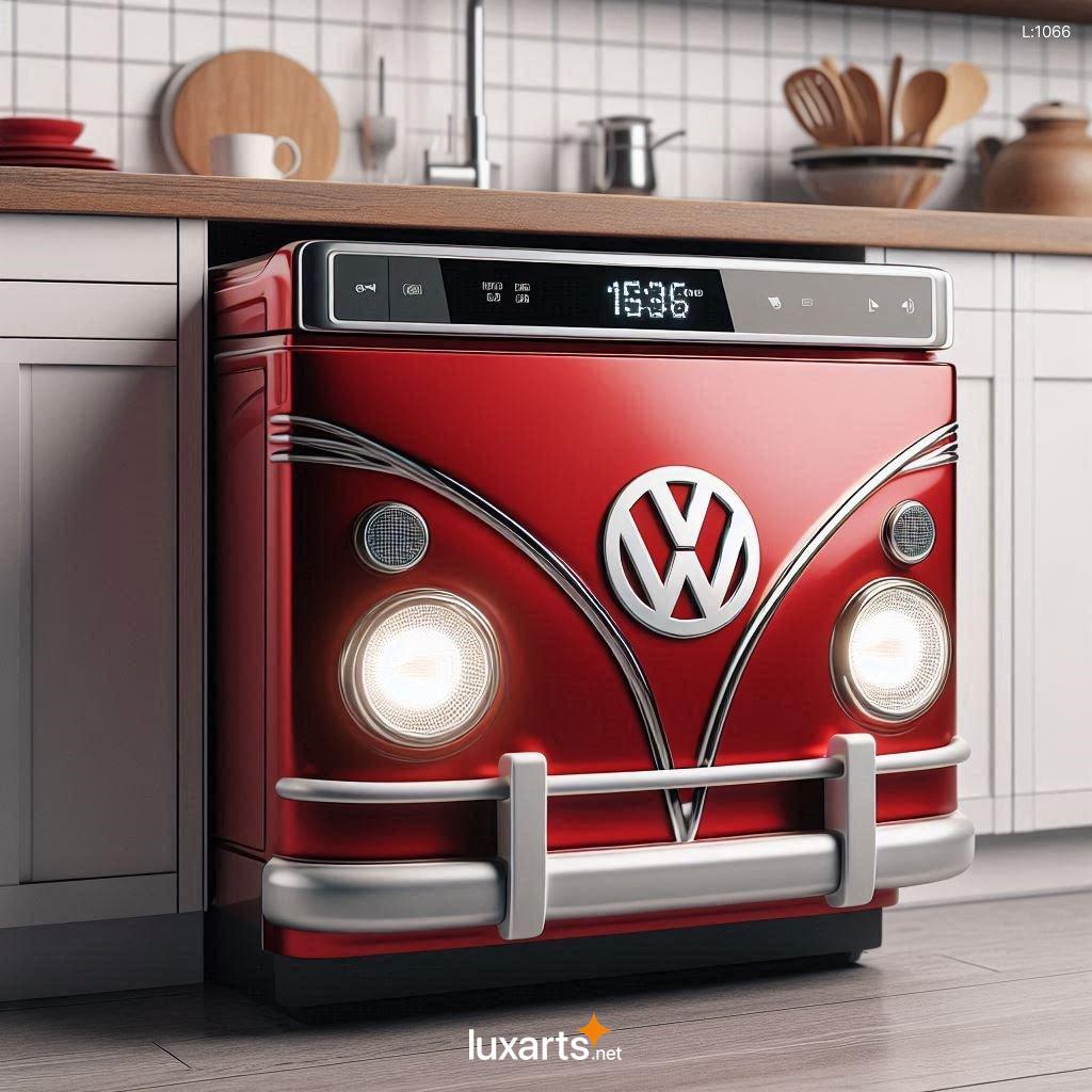 Unleash Your Inner Hippie and Simplify Dishwashing with Volkswagen Bus Shaped Dishwashers volkswagen bus shaped dishwasher 11