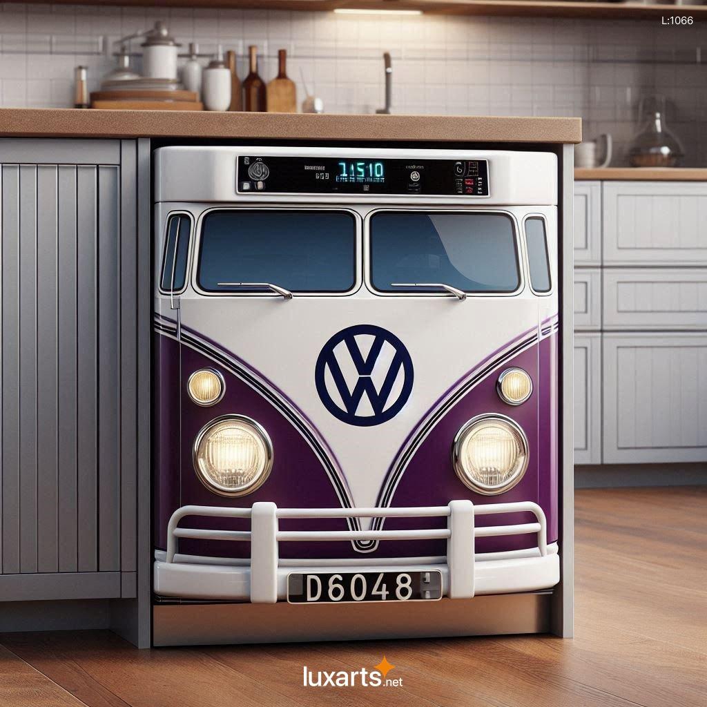 Unleash Your Inner Hippie and Simplify Dishwashing with Volkswagen Bus Shaped Dishwashers volkswagen bus shaped dishwasher 12