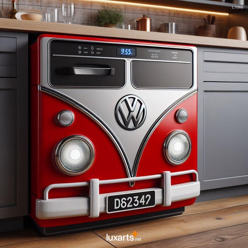 Unleash Your Inner Hippie and Simplify Dishwashing with Volkswagen Bus Shaped Dishwashers volkswagen bus shaped dishwasher 6