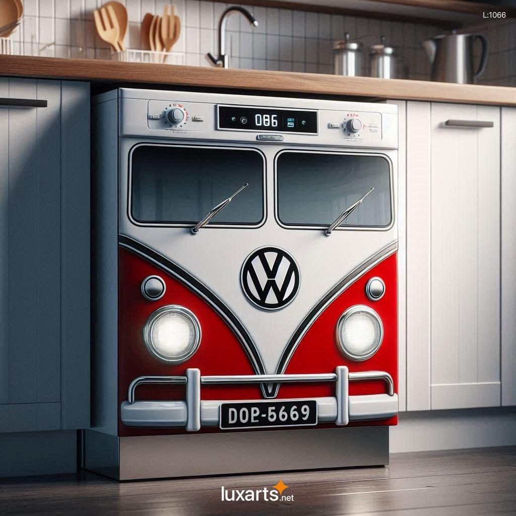 Unleash Your Inner Hippie and Simplify Dishwashing with Volkswagen Bus Shaped Dishwashers volkswagen bus shaped dishwasher 7