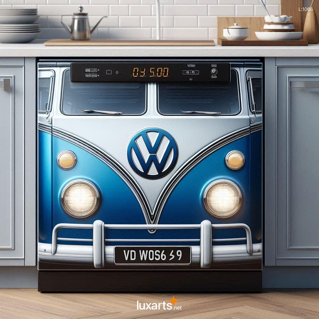 Unleash Your Inner Hippie and Simplify Dishwashing with Volkswagen Bus Shaped Dishwashers volkswagen bus shaped dishwasher 8