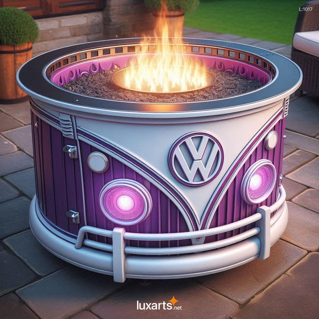 Mini VW Bus Fire Pits: Add a Touch of Vintage Charm to Your Outdoor Space volkswagen bus shaped fire pit 3