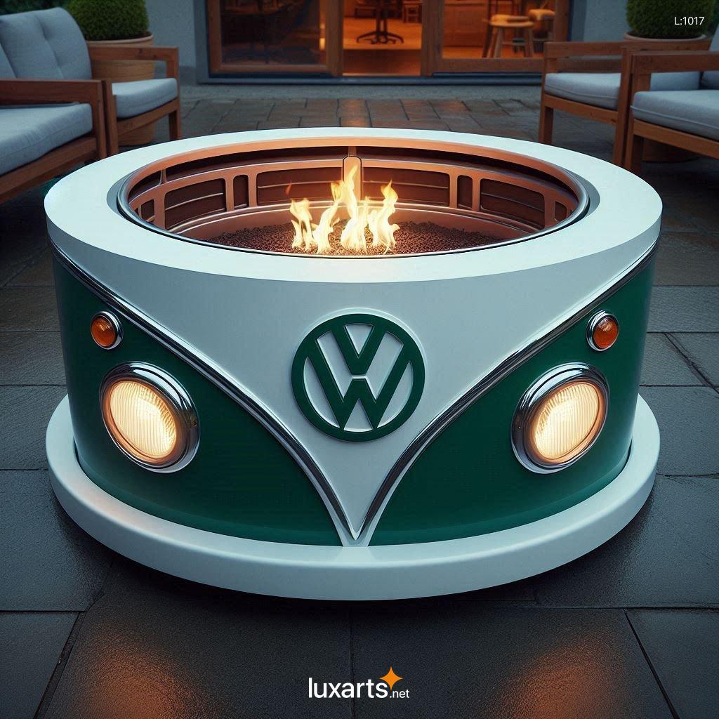 Mini VW Bus Fire Pits: Add a Touch of Vintage Charm to Your Outdoor Space volkswagen bus shaped fire pit 6